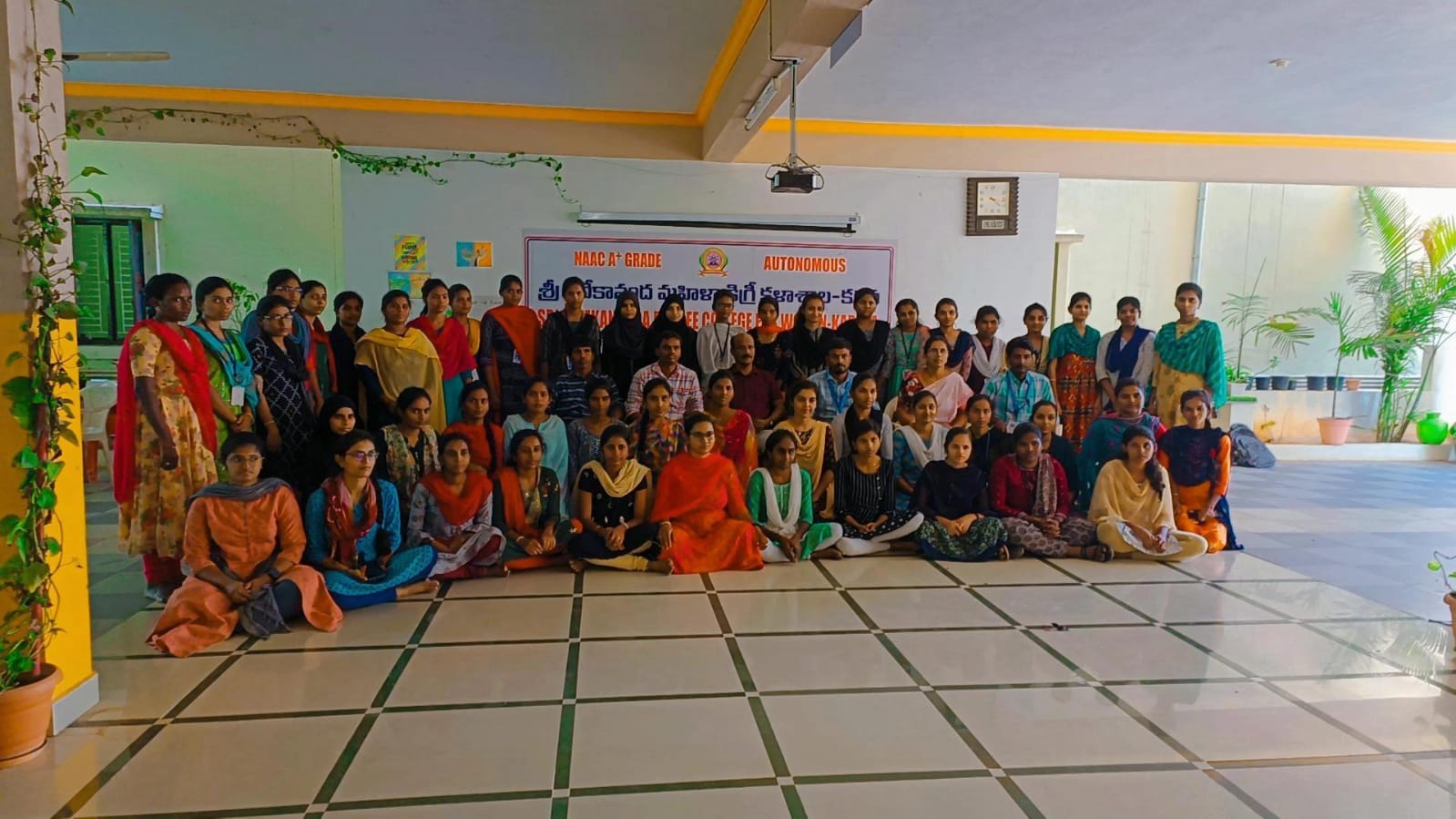 MRV IT COMPANY  SELECTED STUDENTS GROUP PHOTO