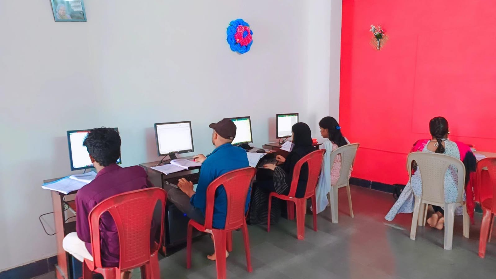 LAB SESSION WITH TRAINEES